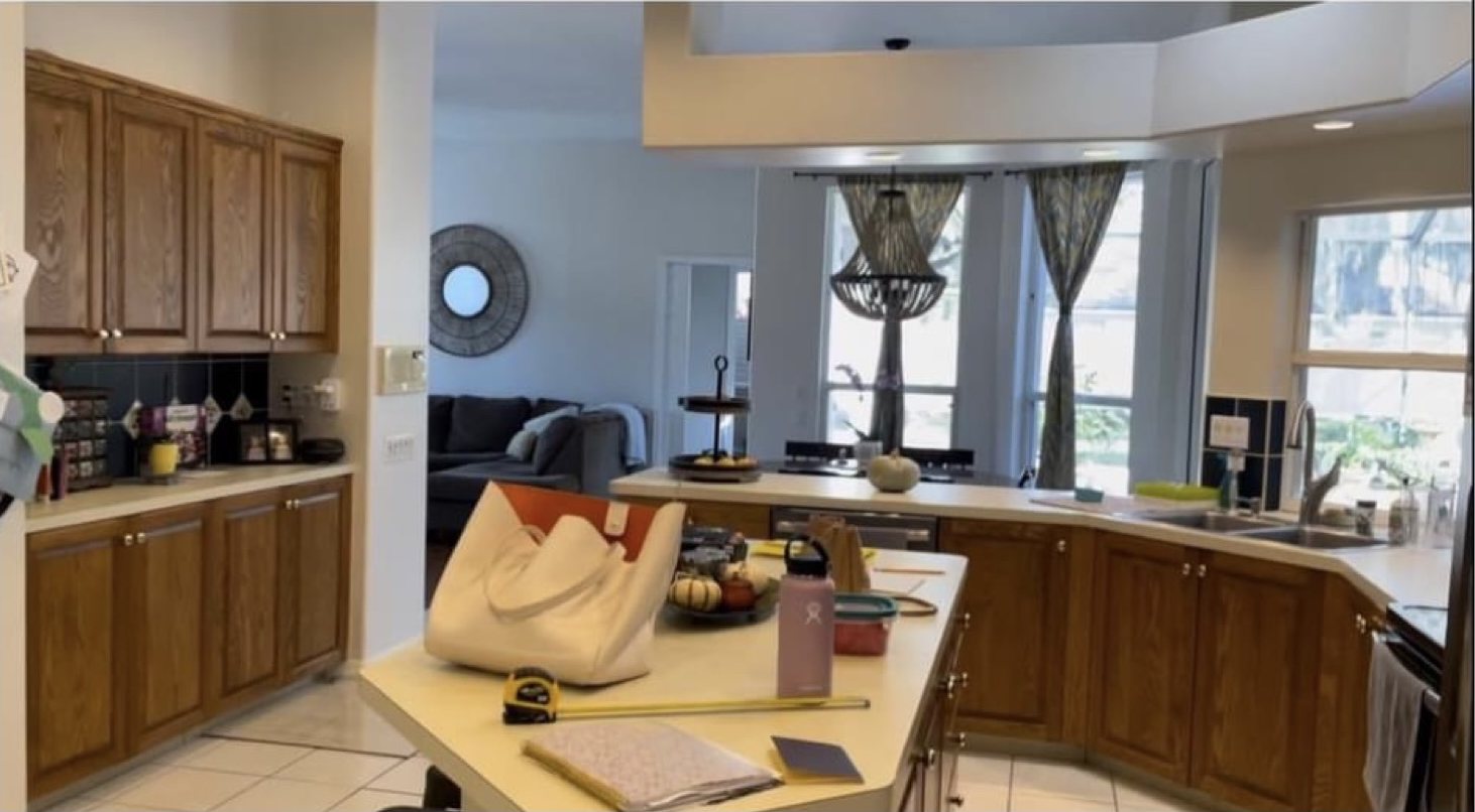 Kitchen before renovation