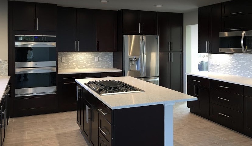 Finished kitchen